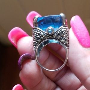 Blue Topaz Ring